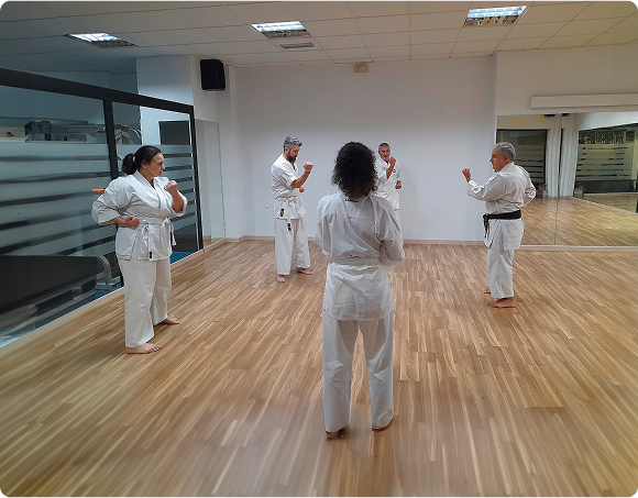 Clase en el dojo